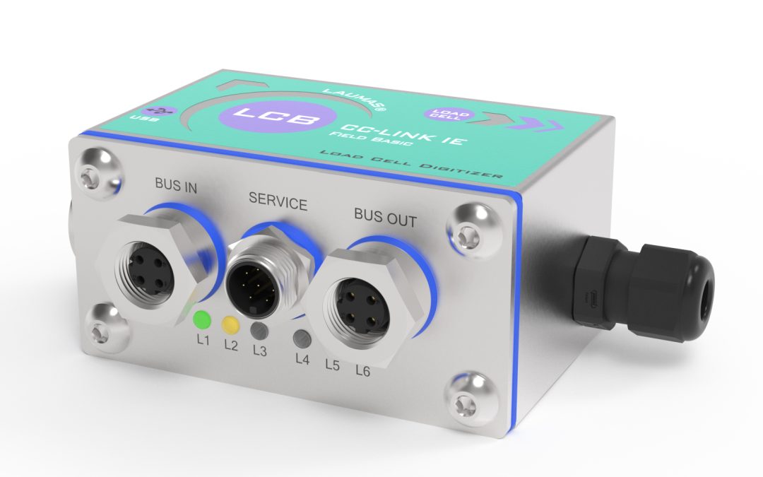 LAUMAS elevates digital load cell innovation with CC-Link IE